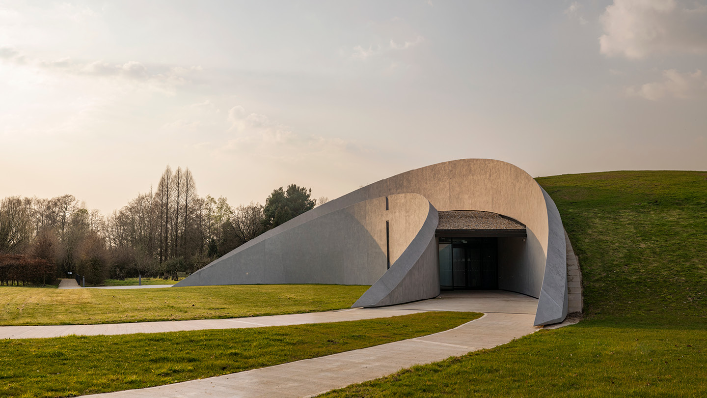 The First Light Pavilion at dawn.