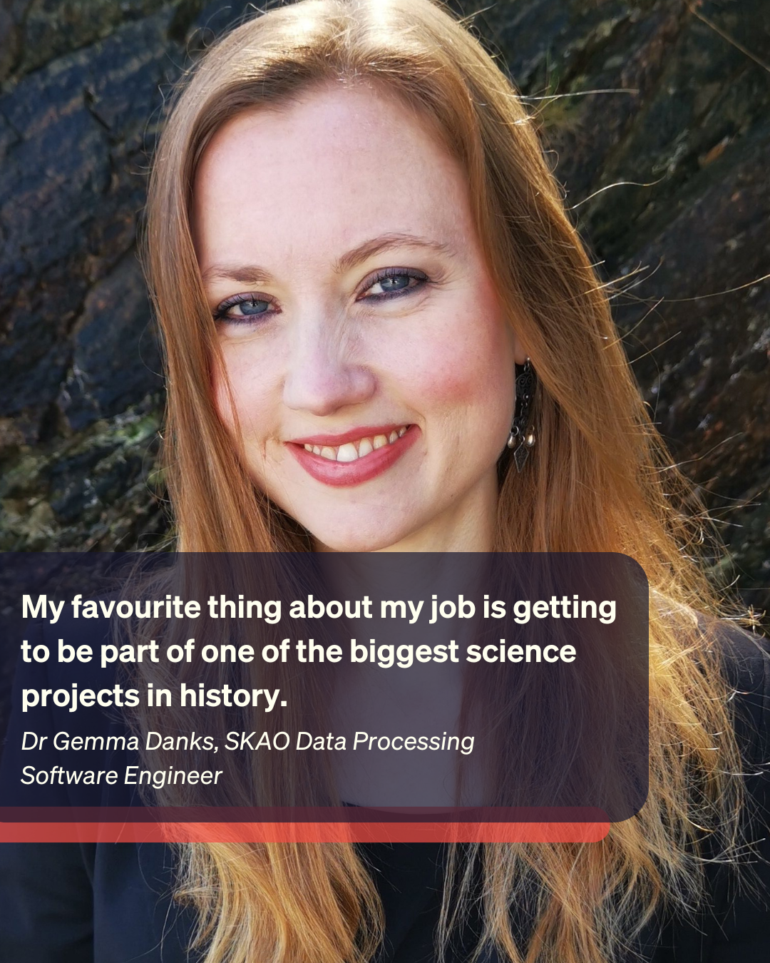 Dr Gemma Danks, SKAO Data Processing Software Engineer