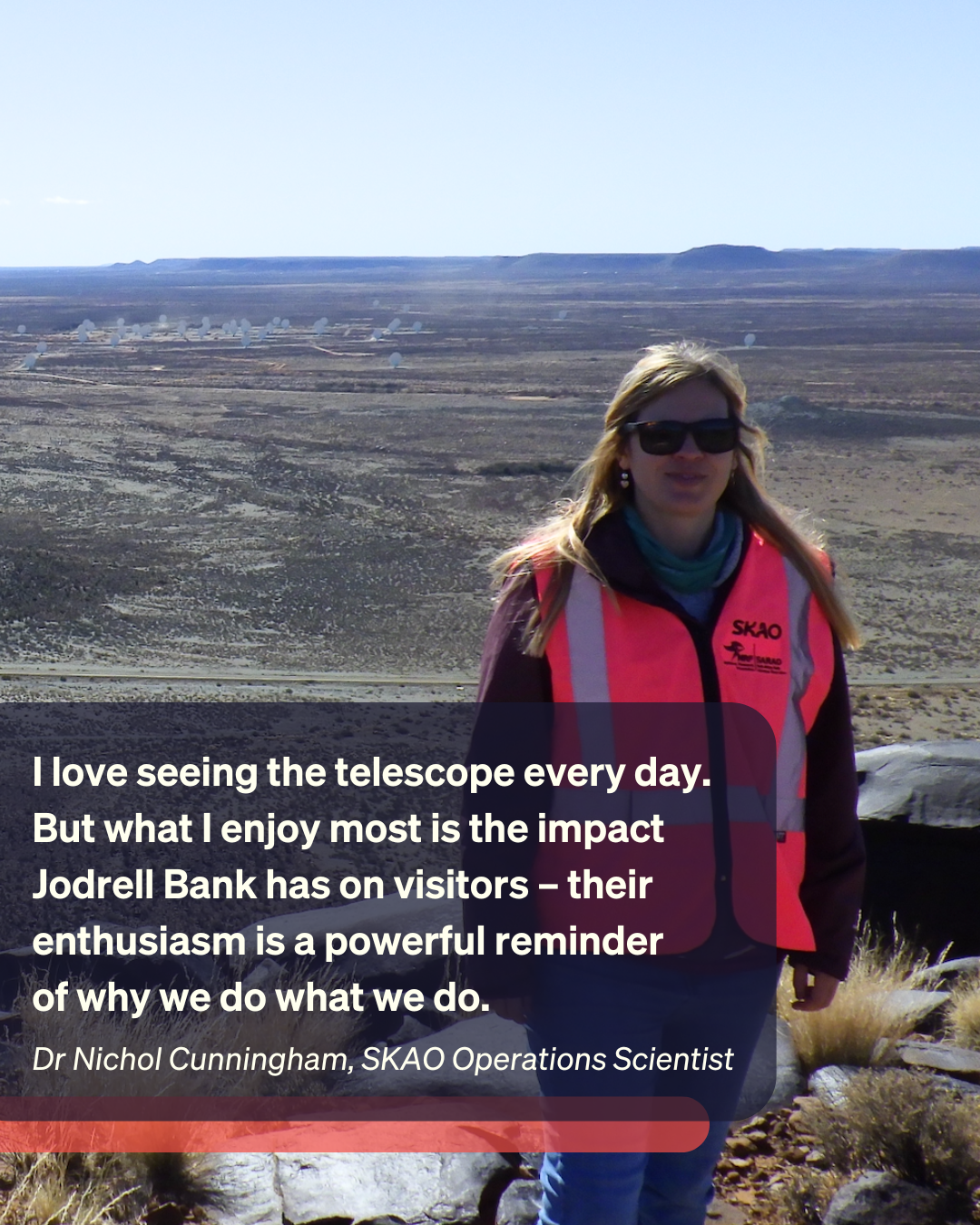 Dr Nichol Cunningham, SKAO Operations Scientist