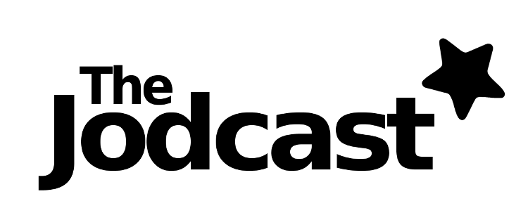 Jodcast black logo